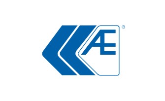 AE-logo voor motor en afdichting