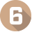 Number 6 with tan background
