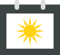 June sun icon