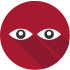 eyes-nonverbal-cues-red-circle-icon